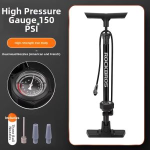 RockBros | Portable High-Pressure Multipurpose Bike Pump
