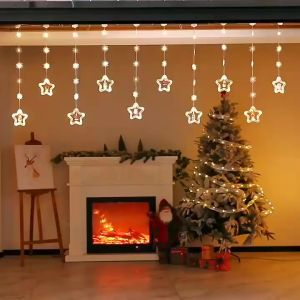 LAMPU HIAS NATAL TIRAL LED 3 METER CHRISTMAS LIGHT 8 MODE CAHAYA