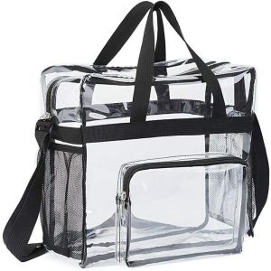 Popular transparent PVC crossbody travel storage bag large capacity portable travel waterproof bag D2