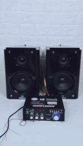 แอมป์จิ๋ว แยกซัพอิสระ 3ช่อง 12-15v สีเสียงแหลมใส เสียงเบสแน่น COD