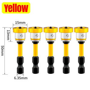1/3/5PCS Magnetic Positioning S2 Screwdriver Bits for Drywall Plasterboard Gypsum Board Locating Bit Head Drilling Tools