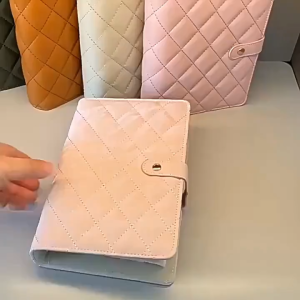 Travel Jewelry Organizer Book Luxury PU Leather with Velvet Pockets Transparent Zipper Binder for Necklace/Ring/Earrings Storage Portable Case