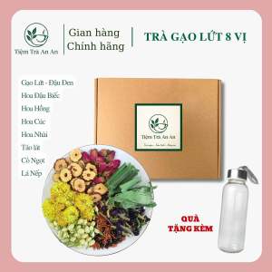 Trà gạo lứt 8 vị thanh lọc cơ thể giải nhiệt hỗ trợ tiêu hoá làm đẹp da- Tiệm Trà An An