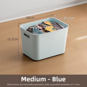 LANJIAOLUO | Open-Top Multi-Use Storage Box