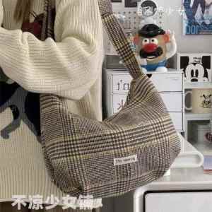 กระเป๋าเครื่องสำอางผ้าคอร์ดูรอยสไตล์บอสตันขนาดใหญ่ กระเป๋าใส่ของใช้ประจำวันแบบถือได้ ผ้าคอร์ดูรอย ความจุขนาดใหญ่ สะดวกสบาย กระเป๋าเครื่องสำอาง