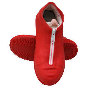 Anti-Slip Wear-Resistant Silicone Zipper Shoe Covers