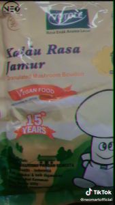 Paket 10 pcs Totole Kaldu Jamur Vegetarian Food 80gr