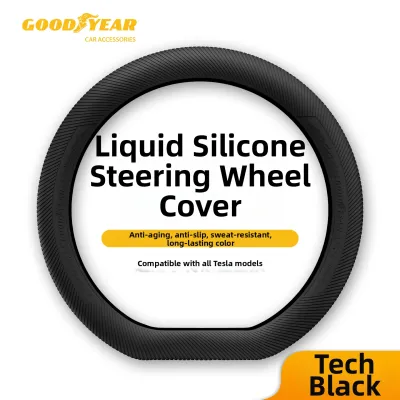 Goodyear | Teslamodel Y Adapted Silicone Steering Wheel Cover