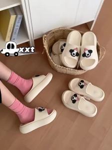 XIXITIAO Cute Soft Thick Bottom Cute Puppy Sandals Womens Summer Outdoor Wear Height Increasing Comfortable Slippers