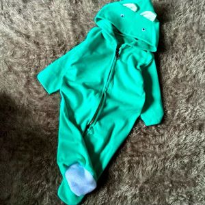 TEBAL LEMBUT Jaket bayi jumper slepsuit panda 3-9 bulan