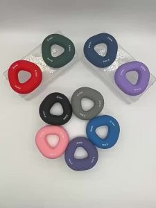 Silicone Adjustable 22-220 LB Hand Grip Arm Strength Exercise Gripping Ring Fitness Gym Finger Forearm Trainer Carpal Expander