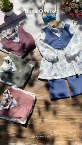 Harga Ambyar Tiana Oneset/pakaian fashion anak perempuan/setelan stelan anak perempuan/cardigan kardigan anak perempuan/vest anak/outer rompi anak