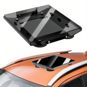 Starlink Mini: Magnetic Car Mount & Mounting Kit with PC Protective Plate Fits Car/RV/Roof Rack/Vehicle with Handle
