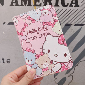 Travel Passport Cover Multifunctional Id Bag Cute  Princess Cartoon My Melody Pudding Cinnamoroll Babycinnamoroll