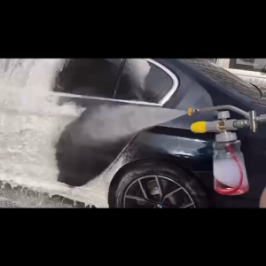 HORUS ปืนฉีดโฟมล้างรถ เครื่องพ่นโฟม 1000ML พร้อมปืนแยกฉีด หัวปรับระดับการพ่นและขนาดของโฟม 5 แบบ วัสดุแข็งแรง วัสดุแข็งแรง รุ่น H-FM