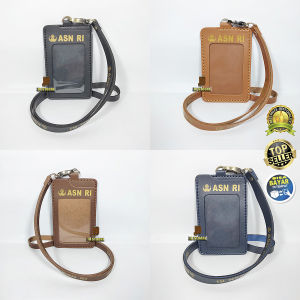 Tempat Id Card ASN Kulit & Id Card Holder PNS Asn Gantung