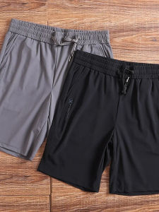 Quần Short Thể Thao Nam American Ice Silk Nhanh Khô Nhẹ Thoáng Khí Mùa Hè Quần Dài Năm Điểm Rộng Rãi Thẳng Quần Dài Thường Ngày