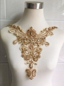 Champagne Colored Glass Rhinestones Heavy Duty Embellished Button Flowers Clothing Accessories DIY Dress Skirt Decorations