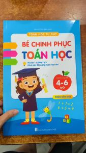 Sách - Combo Bé chinh phục toán học và Tập đánh vần tiếng việt (2 quyển)