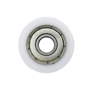 8*30*8.5mm 608ZZ Bearing Roller Wheel POM Wrapped Low Noise for Wardrobe Sliding Door 3D Printer