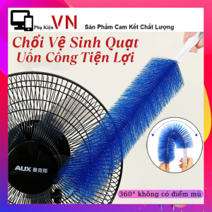 Chổi Vệ Sinh Quạt Phủi Bụi Màn Hình Uốn Công 360 Độ Tiện Dụng - Chổi Lau Quạt Lau Quần Áo Phủi Bụi Cọ Rửa Xe Máy Làm Sạch Mọi Ngóc Ngách Khe Cửa Đa Năng - Bàn Chải Vệ Sinh