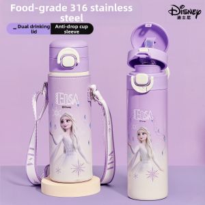 Girls Childrens Insulated Straw Cup 316 Food Grade Stainless Steel