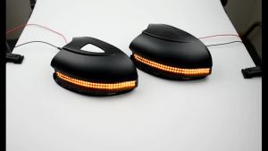 For Volkswagen VW GOLF 6 VI MK6 GTI R Line R20 Touran Dynamic Blinker LED Turn Signal Light Side Mirror Indicator Sequential