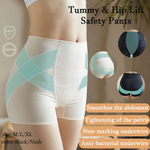 Womens Slim Body Shaper Panties Hip Lift Shaper Panties High Waist Seamless Cotton Panties Womens Breathable Tummy Shaper Panties Slim Body Hip Lift Shaper Panties Womens Tummy Lift Cotton Body Shaper Safety Pants