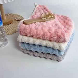 [Free Ship Max] Khăn Quấn Tóc Siêu Thấm Hút Nhanh Khô Lau Tóc Lọn Bông To Siêu Thấm Hút Nước- Phụ Kiện RyRy