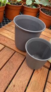 Thick Tall Round Plastic Pots succulent pot cactus flower pot