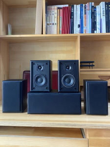 ลำโพงไม้ 3 นิ้ว แอมป์ 5.1 ช่อง ลำโพงห้อยผนัง ลำโพงกลาง ลำโพงหน้า-หลัง ลำโพงเสียงดังคู่ ลำโพงเสียงดังคู่