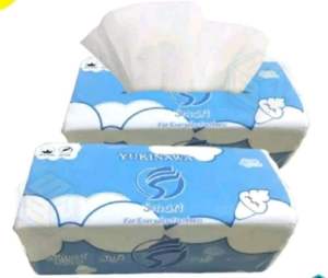 TISUE FACIAL YUKINAWA 200s -TISUE UNTUK KEPERLUAN SEHARI HARI SOFT AND SMOOTIES