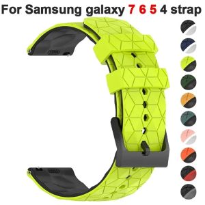 20mm 22mm Silicone Strap for Samsung Galaxy Watch 7/6/5/4 40 44mm 6 4Classic Gear S3 Universal Band Bracelet for Huawei GT3 4Pro