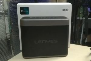 S832 - Speaker LENYES S-832 200W Outdoor KTV Wireless Speaker + Microphone Karaoke Bluetooth 5.0 Heavy Bass TWS