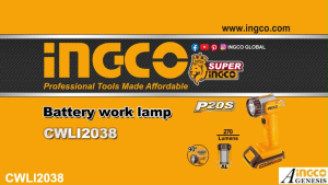 INGCO 20V Li-Ion Work Lamp CWLI2038