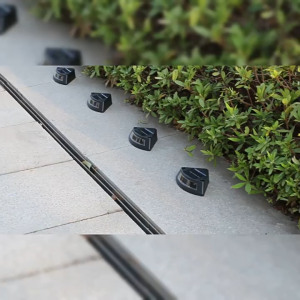 4PCS LED Solar Step Lamp Outdoor Waterproof Stair Light Garden Walkway Intelligent Decoration Dekorasi Taman