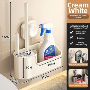 Suction Bathroom Cleaning Set