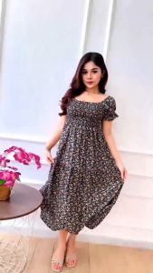 Dress Zuri / Daster Kasandra/ Daster kerut/ Daster Modis/ Daster Putri bali