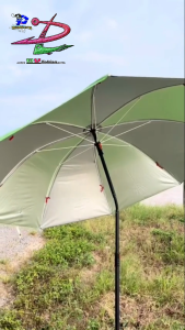 Ô câu cá Ô Dù câu cá. Hai màu Che Nắng Mưa Đường Kính 1m8.- 2M6