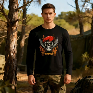 Arials Kaos Baju Lengan Panjang Kopassus Spirit of The Red Beret