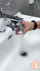 Kitchen Water Faucet Water-Saving Tap Nozzle for Kitchen and Bathroom Use 360° Faucet Extender with