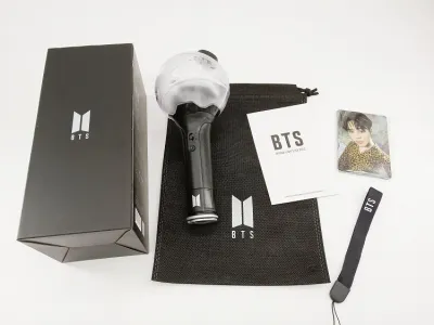 BTS Special Edition ARMY BOMB Ver.4 Support Light Bluetooth Bluetooth Peripheral Products Fan Lighting Color Changeable