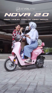 Sepeda Listrik Premium EVOLITE Nova 2.0 Power Motor 550W Battery Graphene 48V 15Ah – Bergaransi Resmi & Bersertifikat SNI
