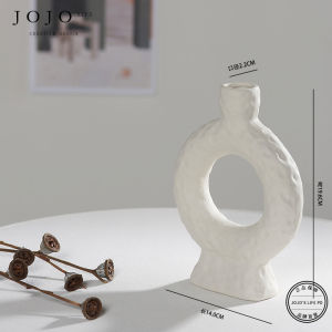JOJOS L. PD Fines Ceramic Candle Holder Home Decorative Piece European Style for Irregular Shaped Candles Household Use