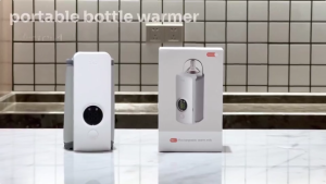 2025 Penghangat Asi Portable 37-55° Fungsi Tampilan LED Bottle Warmer Tas Penghangat Botol Susu Bayi Portable dengan USB untuk