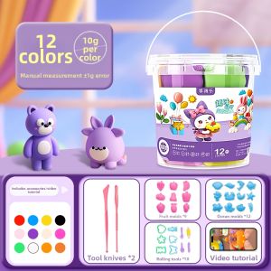 XUEDELE | Safe Childrens Play Clay 24 Colors