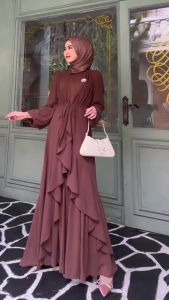 BEST SELLER - COD SETELAN AERIN TERBARU BEAUTY DRESS PREMIUM READY STOCK !!! DRESS KONDANGAN / DRESS PESTA / BAJU KONDANGAN MEWAH - SERAGAM BRIDEMAIDS - GAUN MUSLIMAH TURKI CANTIK