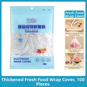 Food Grade Thickened Shower Cap Style Food Preservation Cover