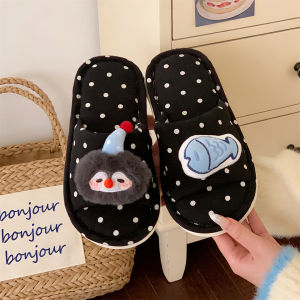 XIXITIAO | Breathable Slip-resistant Cute Penguin Cotton Slippers