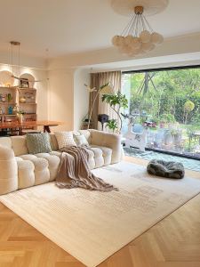 Honghe | Pure Color Water Resistant Easy Clean Thick Carpet